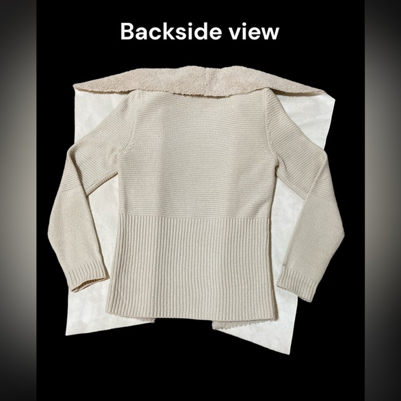 cut25 by Yigal Azrouel Shawl Cardigan.        Faux Fur - Picture 2 of 10